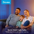 thumbnail image 4 of Govee RGBWW 1200LM Smart Light Bulbs, 4pk., 4 of 10