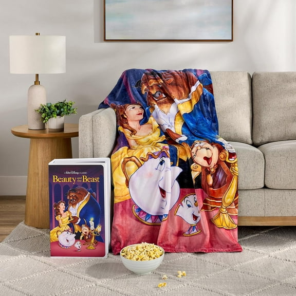 Disney Classic VHS Boxed Silk Touch Throw, 50" x 70"