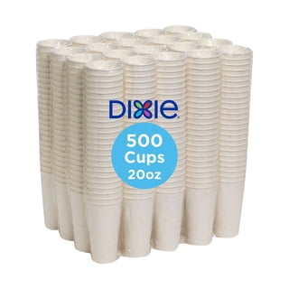 Dixie PerfecTouch White Insulated Paper Cups, Various Sizes