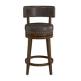 thumbnail image 3 of HH2 Home Lawton Wood Counter Height or Bar Height Swivel Stool, 3 of 13