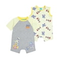 thumbnail image 3 of Character Baby Boys 2-Pack Romper Set, 3 of 9