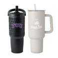 thumbnail image 1 of Logo Brands TCU Horned Frogs Stainless Steel Tumbler Set, 1 of 7