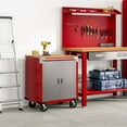 thumbnail image 8 of Seville Classics UltraHD 2 Door Rolling Cabinet, 28" W x 18” D x 34.5" H, 8 of 12