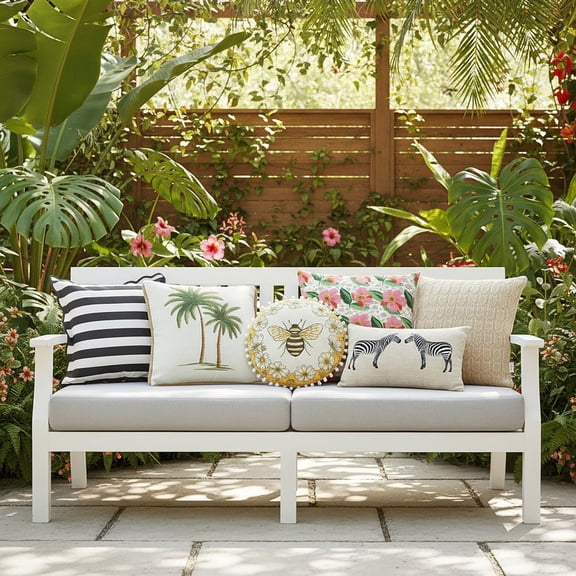 STUDIOCHIC Home Summer Brights Indoor/Outdoor Decorative Pillow