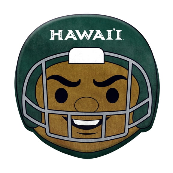 Logo Brands Hawaii Rainbow Warriors Puff Pillow