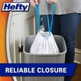 thumbnail image 3 of Hefty Ultra Strong Kitchen Drawstring Trash Bags 13 gal., 150 ct., 3 of 7