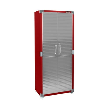 Seville Classics UltraHD Storage Cabinet, 30" W x 18" D x 72" H