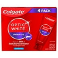 thumbnail image 1 of Colgate Optic White Purple Whitening Toothpaste, 4.2 oz., 4 pk., 1 of 1