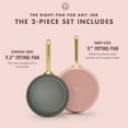 thumbnail image 5 of GreenPan GP5 2-Piece Healthy Ceramic Fry Pan Set, 5 of 11