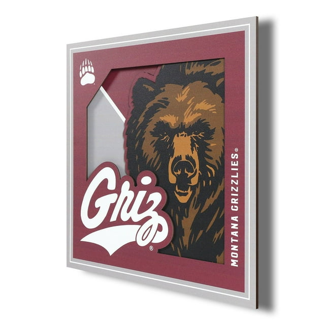 YouTheFan NCAA 3D Logo Series Wall Art - 12x12