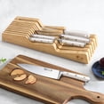 thumbnail image 3 of Cangshan Elko 7-Piece In-Drawer Forged German Steel Knife Set, 3 of 5