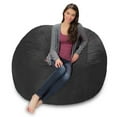 thumbnail image 3 of Comfy Sacks 5' Memory Foam Bean Bag Chair, Assorted Colors, 3 of 4