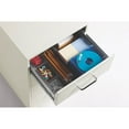 thumbnail image 9 of Hirsh 18" Deep 4-Drawer Metal Mobile Organizer, 4 Box Drawers, White, 9 of 19