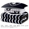 thumbnail image 5 of Logo Brands Las Vegas Raiders Bed-In-A-Bag Set, 5 of 5