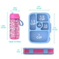thumbnail image 4 of Bentgo Kids Prints Lunch Box & Water Bottle Set, Choose Color, 4 of 8
