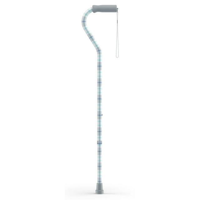 Medline Martha Stewart Adjustable Offset Walking Couture Cane, Choose Color