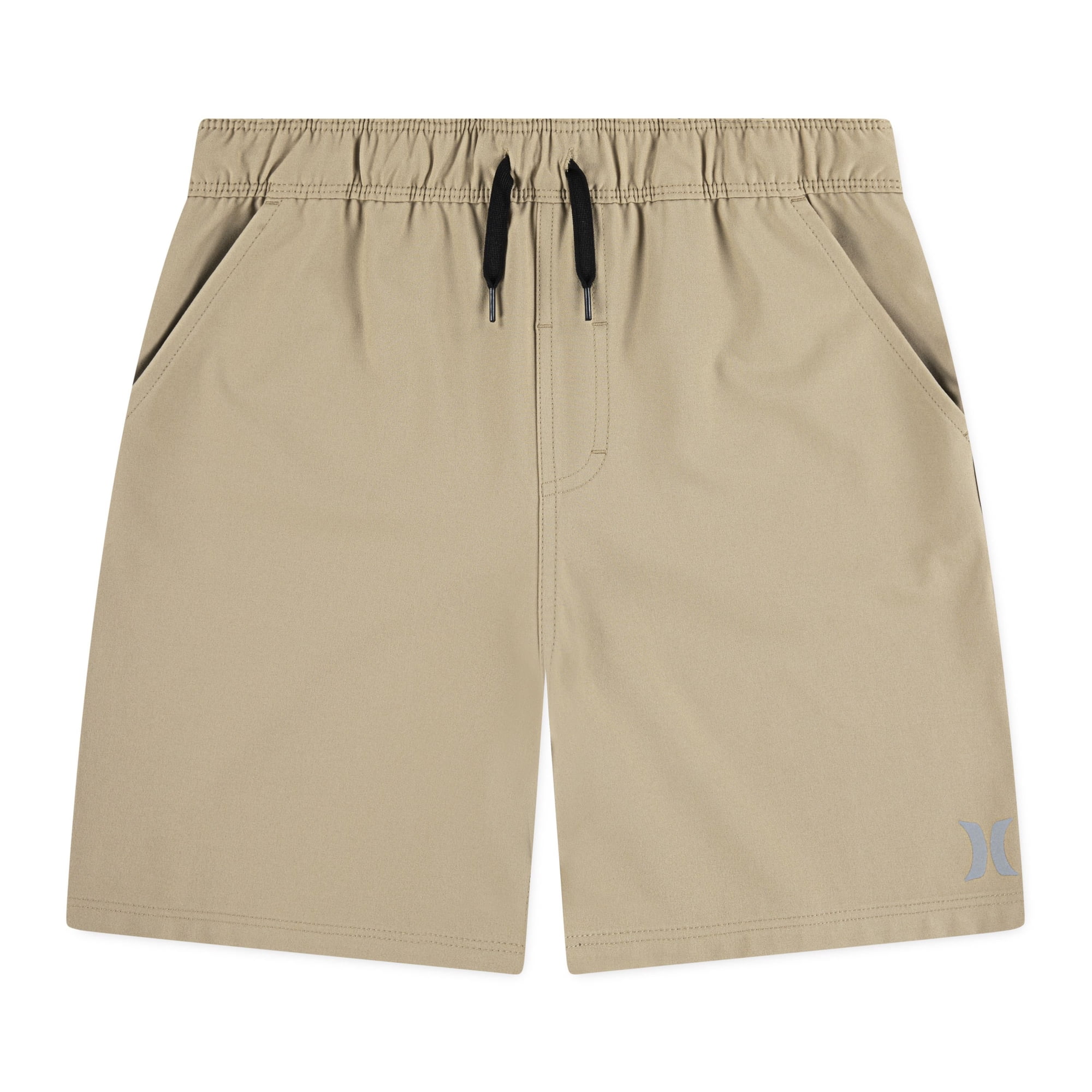 Hurley Boys Hybrid Shorts — Khaki, L (10/12) - image 1
