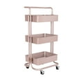 thumbnail image 1 of Seville Classics 3-Tier Steel Cart, 16.7" W x 13.9" D x 34.9" H, 1 of 7