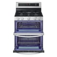 thumbnail image 5 of LG 6.9 cu. ft. Gas Double Oven Freestanding Range with ProBake Convection, 5 of 11