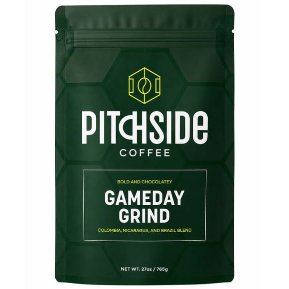 Pitchside Coffee Game Day Grind Medium Roast Whole Bean Coffee Blend, 27 oz.