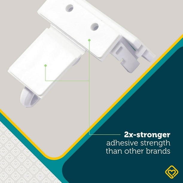 Safety 1st Secure-to-Explore Adhesive Locks, 12 locks, White