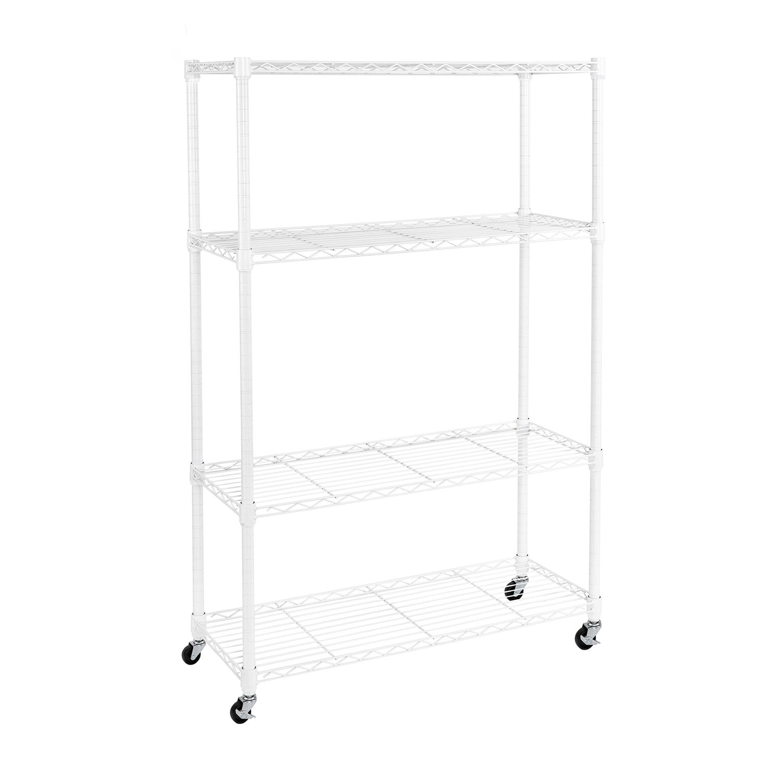 Seville Classics 4-Tier Steel Wire Shelving, 36