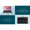 thumbnail image 8 of ASUS Chromebook CX1, 15.6" FHD NanoEdge Display, Intel Celeron N4500 Processor, 128GB eMMC Storage, 4GB RAM, ChromeOS, Mineral Gray, CX1500CKA-SS48F, 8 of 9