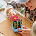 thumbnail image 6 of LEGO Botanicals Flowering Cactus Building Toy, 482 pc., 6 of 6