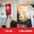 thumbnail image 6 of Premium Defense 40" x 40" Emergency Fiberglass Fire Blanket, 2 pk., 6 of 9