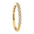 thumbnail image 2 of Stackable 0.25 CT. T.W. Diamond Milgrain Anniversary Band in 14K Gold, 2 of 3