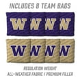 thumbnail image 4 of YouTheFan Washington Huskies 2'x4' Cornhole Board Set, 4 of 6