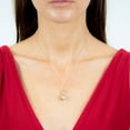 thumbnail image 4 of 1.50 CT. T.W. Dancing Diamond Pendant in 14K Gold, 4 of 7