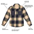 thumbnail image 4 of Member's Mark Mens Fleece Shacket, 4 of 4
