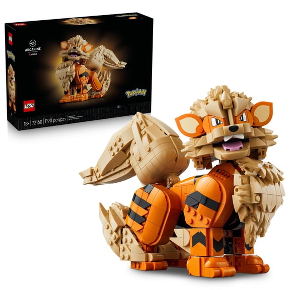 LEGO Pokemon Arcanine Building Set, 1190 pc.