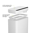 thumbnail image 4 of EKO Fluted Resin Slim Motion Sensor Trash Can 2.6 Gallon, 4 of 11