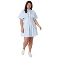 thumbnail image 5 of Edited by Hunter McGrady Women's Pleated Shirt Dress, 5 of 8