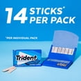 thumbnail image 5 of Trident Sugar-Free Chewing Gum, Original Flavor, 14 pcs., 15 pk., 5 of 10