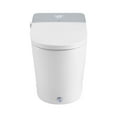 thumbnail image 2 of OVE Decors Clarke White Tall Elongated Smart Toilet with Bidet Toilet Seat, 2 of 18