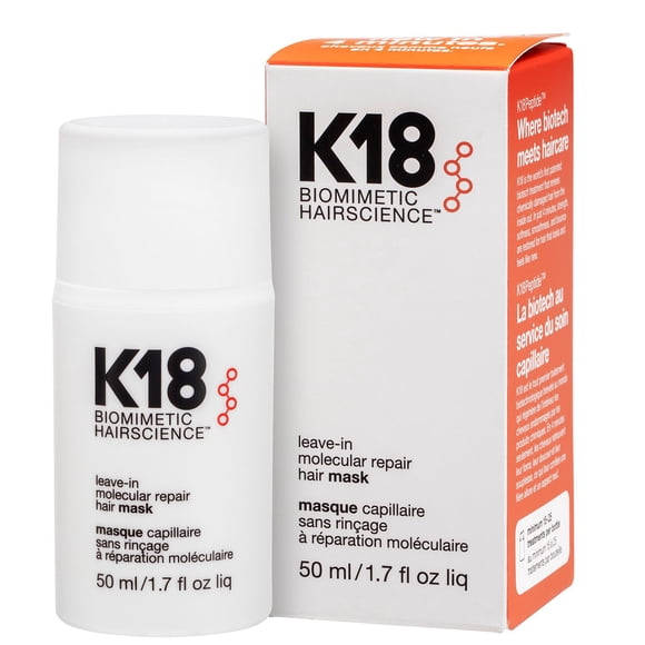 K18 Leave-in Molecular Repair Hair Mask, 1.7 fl. oz.