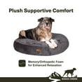 thumbnail image 3 of Ridge Creek Cozy Round Pet Bed, Choose Size and Color, 3 of 8