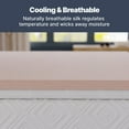thumbnail image 5 of GhostBed 3" Silk-Infused Memory Foam Topper with Medium-Plush Feel, 5 of 7