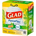 thumbnail image 7 of Glad ForceFlex 13-Gallon Kitchen Trash Bags, Gain Original Scent + Febreze, 150 ct., 7 of 11