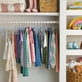 thumbnail image 6 of Member's Mark Heavy Duty Kids Velvet Hangers, Assorted Colors - 30 Pack, 6 of 6