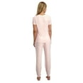 thumbnail image 3 of Steve Madden Women's Short Sleeve Top & Pant Pajama Set, 3 of 5