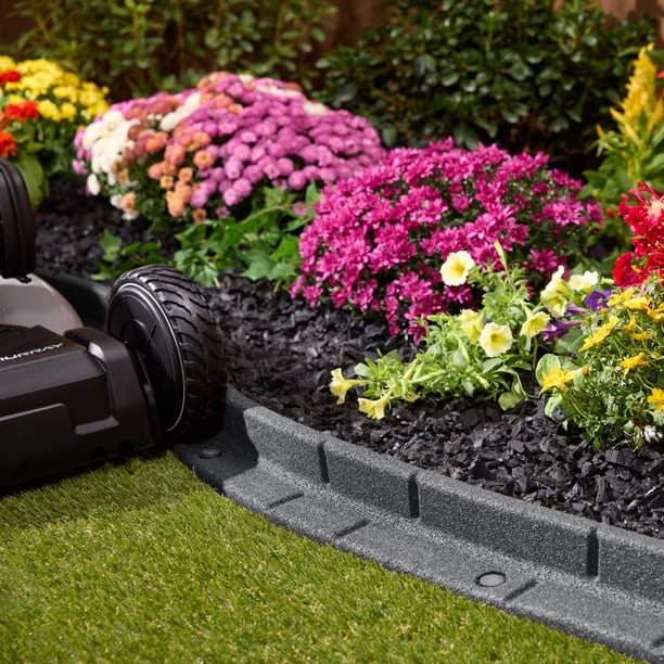 GroundSmart 4' Roman Brick Rubber Landscape Edging, 6pk - Samsclub.com