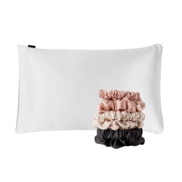 NIGHT Satin Pillowcase & Scrunchies Gift Set, 7 pc.