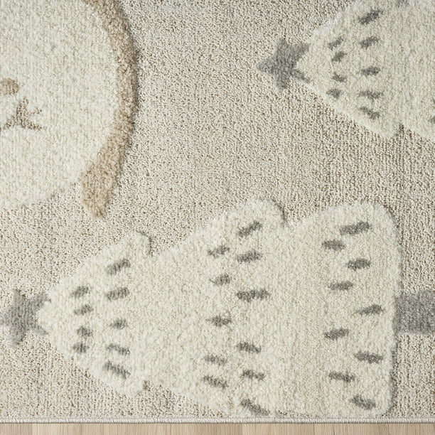 Frosty Bells Winter Whispers Holiday Area Rug, Assorted Sizes