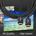 thumbnail image 2 of Xtreme 10 FT Premium 8K Ultra High Speed HDMI Cable, 2 pk, 2 of 6