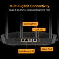 thumbnail image 3 of ASUS TUF Gaming BE9400 WiFi 7 Tri-Band Router, 3 of 8