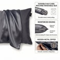 thumbnail image 4 of NIGHT Luxe Care 2-Pack 600 Thread Count 100% Silk Pillowcases, 4 of 9